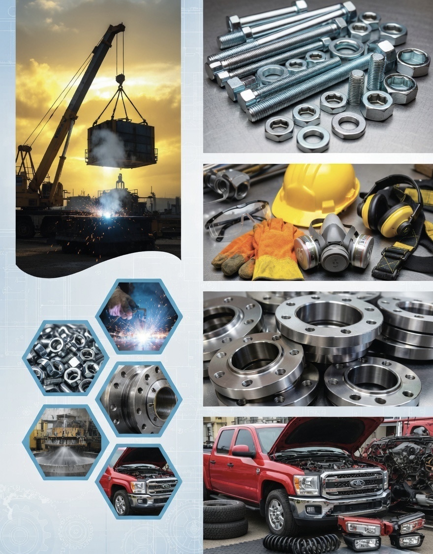 Fasteners PPE flanges profile page